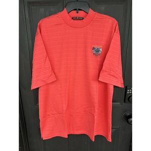 Tiger Woods Shirt Mens Pink US Senior Open Whistling Straits 2007‎ Golf XL